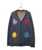 Needlesニードルズ）の古着「モヘアカーディガン」｜グレー