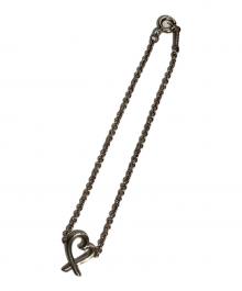 TIFFANY & Co.（ティファニー）の古着「ラビングハートブレスレット」｜シルバー
