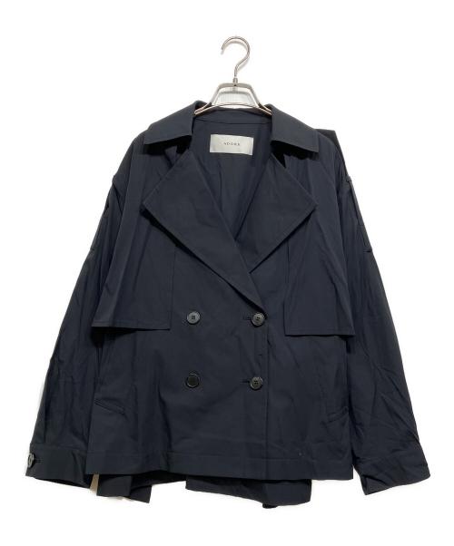 ADORE（アドーア）ADORE (アドーア) ライトシャンブレージャケット ネイビー サイズ:38 未使用品の古着・服飾アイテム
