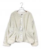 TATRASタトラス）の古着「ボアブルゾン」｜ホワイト