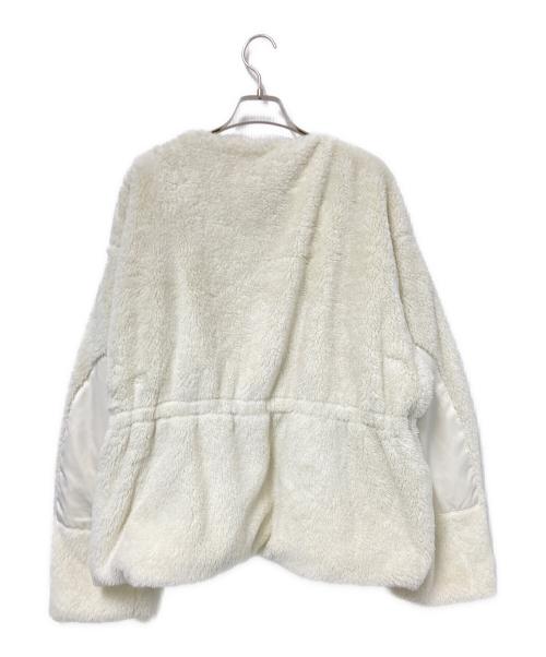 TATRAS（タトラス）TATRAS (タトラス) ボアブルゾン ホワイト サイズ:02の古着・服飾アイテム