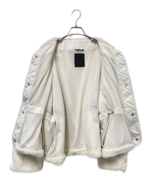 TATRAS（タトラス）TATRAS (タトラス) ボアブルゾン ホワイト サイズ:02の古着・服飾アイテム