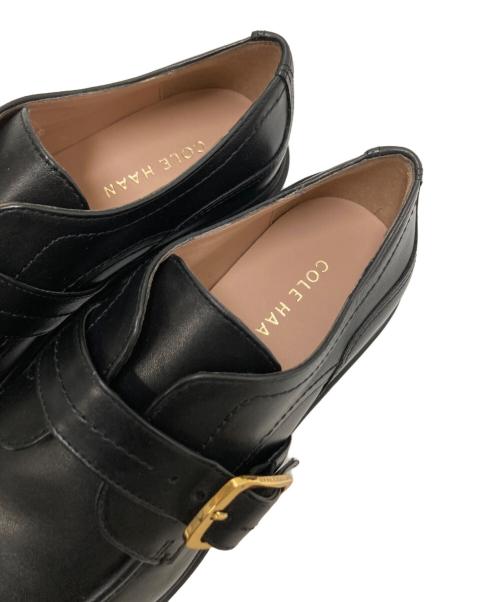 COLE HAAN（コールハーン）COLE HAAN (コールハーン) カリッタ モンク ストラップ ラグ オックスフォード ブラック サイズ:6Bの古着・服飾アイテム