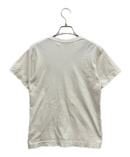 PLAY COMME des GARCONS（プレイコムデギャルソン）PLAY COMME des GARCONS (プレイコムデギャルソン) ハートプリントTシャツ ホワイト サイズ:XSの古着・服飾アイテム