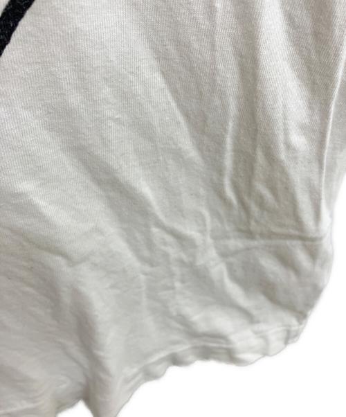 PLAY COMME des GARCONS（プレイコムデギャルソン）PLAY COMME des GARCONS (プレイコムデギャルソン) ハートプリントTシャツ ホワイト サイズ:XSの古着・服飾アイテム