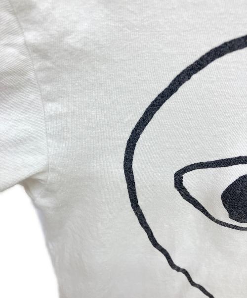 PLAY COMME des GARCONS（プレイコムデギャルソン）PLAY COMME des GARCONS (プレイコムデギャルソン) ハートプリントTシャツ ホワイト サイズ:XSの古着・服飾アイテム