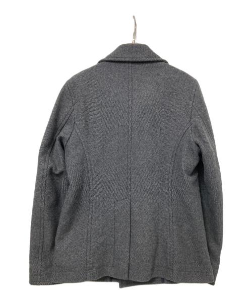 DOLCE & GABBANA（ドルチェ＆ガッバーナ）DOLCE & GABBANA (ドルチェ＆ガッバーナ) カシミヤ混ドッキングPコート グレー サイズ:46の古着・服飾アイテム