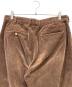 中古・古着 BEAMS PLUS (ビームスプラス) 2Pleats Corduroy ブラウン サイズ:L：5000円
