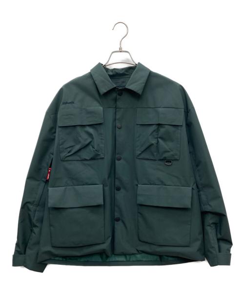 PHENIX（フェニックス）PHENIX (フェニックス) GORE-TEX INFINIUM FISHING JACKET グリーン サイズ:Mの古着・服飾アイテム