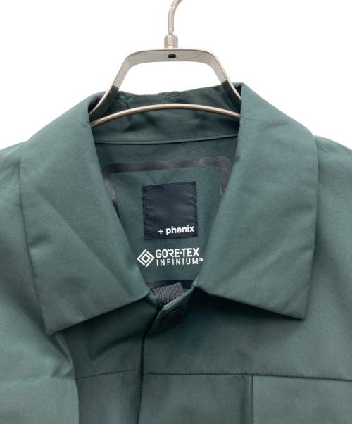 PHENIX（フェニックス）PHENIX (フェニックス) GORE-TEX INFINIUM FISHING JACKET グリーン サイズ:Mの古着・服飾アイテム