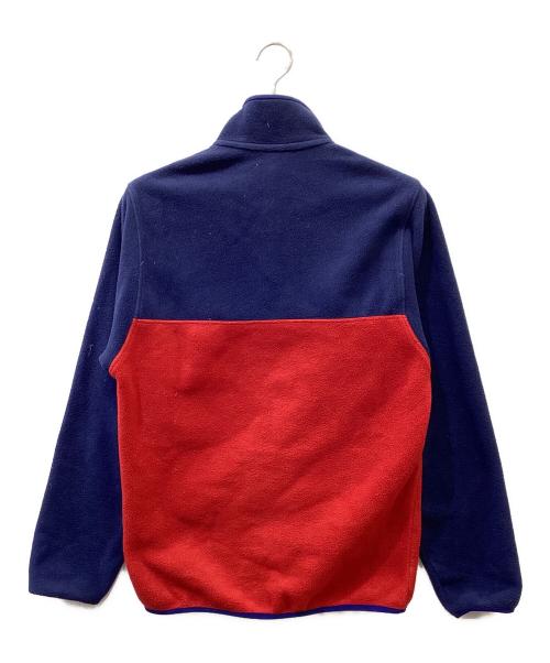 Patagonia（パタゴニア）Patagonia (パタゴニア) ライトウェイト シンチラスナップT ネイビー×レッド サイズ:XSの古着・服飾アイテム