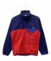 Patagonia（パタゴニア）の古着「ライトウェイト シンチラスナップT」｜ネイビー×レッド