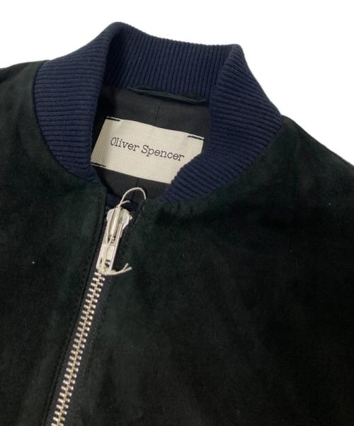 Oliver Spencer（オリヴァースペンサー）Oliver Spencer (オリヴァースペンサー) ブルゾン ブラック サイズ:36の古着・服飾アイテム