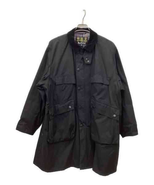 Barbour（バブアー）Barbour (バブアー) KAPTAIN SUNSHINE (キャプテンサンシャイン) Stand collar Traveller coat ブラック サイズ:38の古着・服飾アイテム