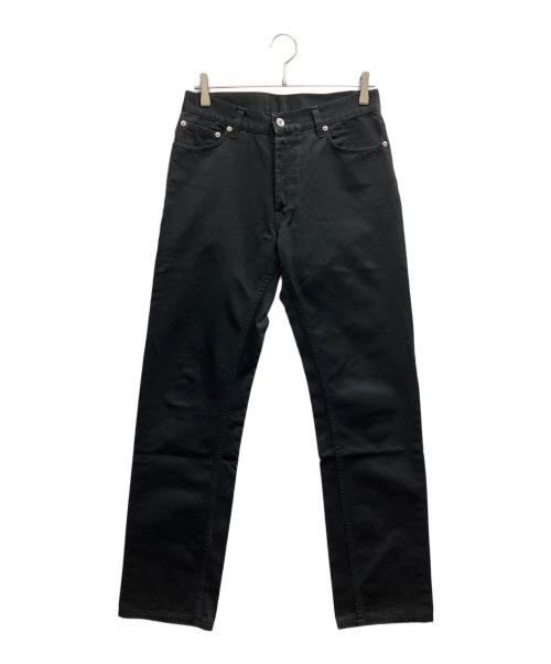 HELMUT LANG（ヘルムートラング）HELMUT LANG (ヘルムートラング) 97年ボタンフライ テーパードパンツ ブラック サイズ:W32の古着・服飾アイテム