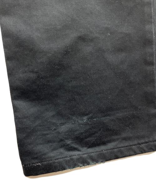 HELMUT LANG（ヘルムートラング）HELMUT LANG (ヘルムートラング) 97年ボタンフライ テーパードパンツ ブラック サイズ:W32の古着・服飾アイテム
