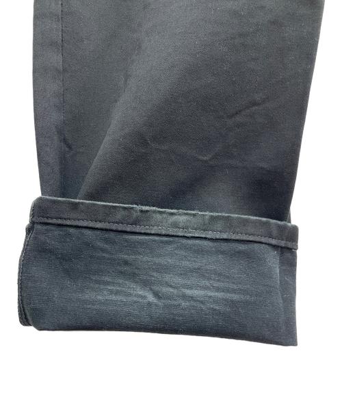 HELMUT LANG（ヘルムートラング）HELMUT LANG (ヘルムートラング) 97年ボタンフライ テーパードパンツ ブラック サイズ:W32の古着・服飾アイテム