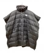 THE NORTH FACEザ ノース フェイス）の古着「パデッドポンチョコート」｜ブラック