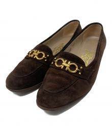 Salvatore Ferragamo（サルヴァトーレ フェラガモ）の古着「ガンチーニビットローファー」｜ブラウン