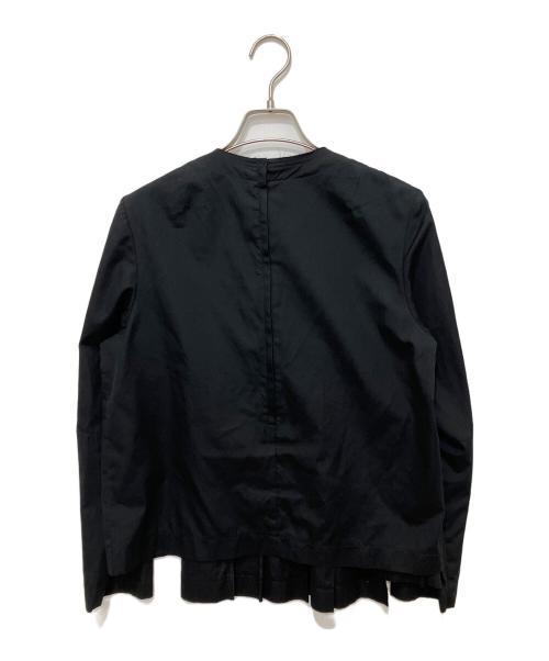 COMME des GARCONS（コムデギャルソン）COMME des GARCONS (コムデギャルソン) タックプリーツブラウス ブラック サイズ:Mの古着・服飾アイテム
