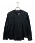 COMME des GARCONS（コムデギャルソン）の古着「タックプリーツブラウス」｜ブラック