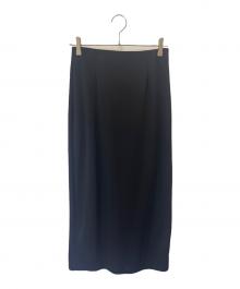 AP STUDIO（エーピーストゥディオ）の古着「スロープジャージースカート」｜ブラック