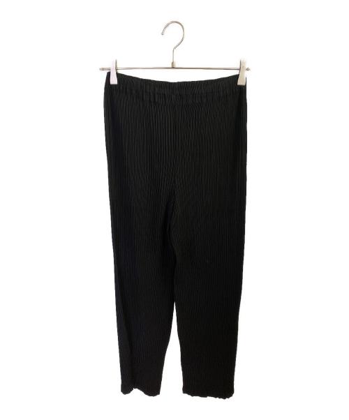 ISSEY MIYAKE（イッセイミヤケ）ISSEY MIYAKE (イッセイミヤケ) プリーツパンツ ブラック サイズ:2の古着・服飾アイテム