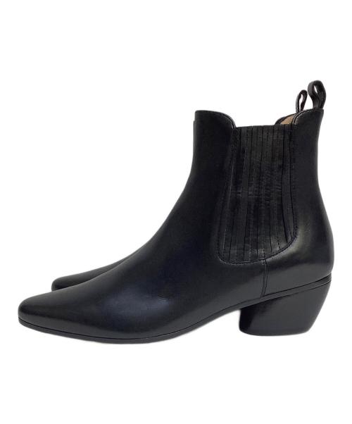 PELLICO（ペリーコ）PELLICO (ペリーコ) サイドゴアブーツ ブラック サイズ:36 1/2の古着・服飾アイテム