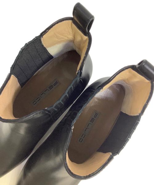 PELLICO（ペリーコ）PELLICO (ペリーコ) サイドゴアブーツ ブラック サイズ:36 1/2の古着・服飾アイテム