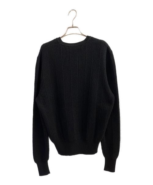 JIL SANDER（ジルサンダー）JIL SANDER (ジルサンダー) カシミヤシルク混ニット ブラック サイズ:４０の古着・服飾アイテム
