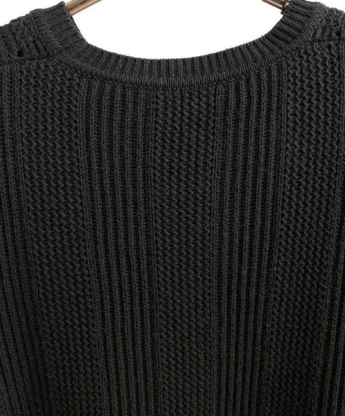 JIL SANDER（ジルサンダー）JIL SANDER (ジルサンダー) カシミヤシルク混ニット ブラック サイズ:４０の古着・服飾アイテム