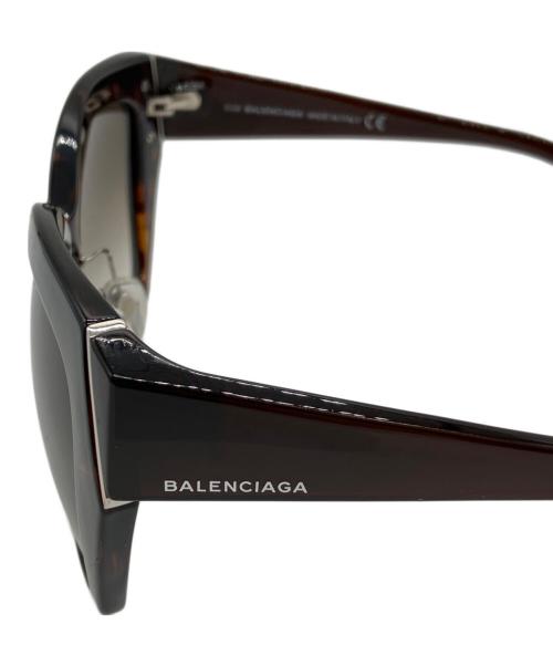BALENCIAGA（バレンシアガ）BALENCIAGA (バレンシアガ) サングラス ブラウン サイズ:57□17の古着・服飾アイテム