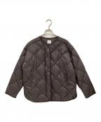 URBAN RESEARCH DOORSアーバンリサーチドアーズ）の古着「ライトダウンキルトショートブルゾン」｜ブラウン