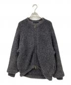 23区ニジュウサンク）の古着「ブークレニット ブルゾン」｜グレー