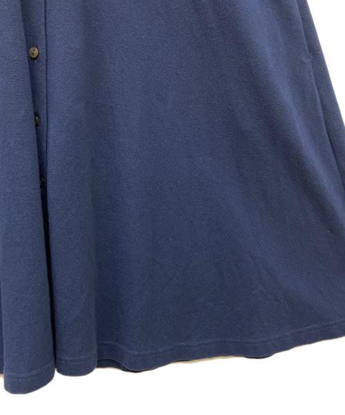 LACOSTE（ラコステ）LACOSTE (ラコステ) 鹿の子地ポロドレス ネイビー サイズ:34の古着・服飾アイテム