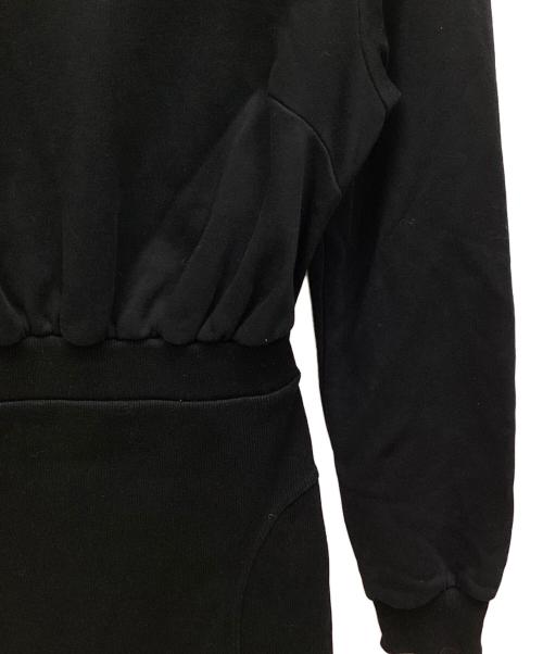 Resexxy（リゼクシー）Resexxy (リゼクシー) バックオープンフーディワンピース ブラック サイズ:Fの古着・服飾アイテム