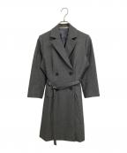 Snidelスナイデル）の古着「ジャケットミニワンピ」｜グレー