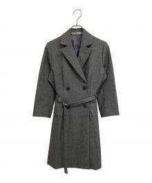 Snidel（スナイデル）の古着「ジャケットミニワンピ」｜グレー