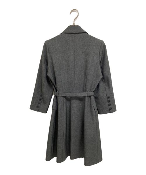 Snidel（スナイデル）Snidel (スナイデル) ジャケットミニワンピ グレーの古着・服飾アイテム