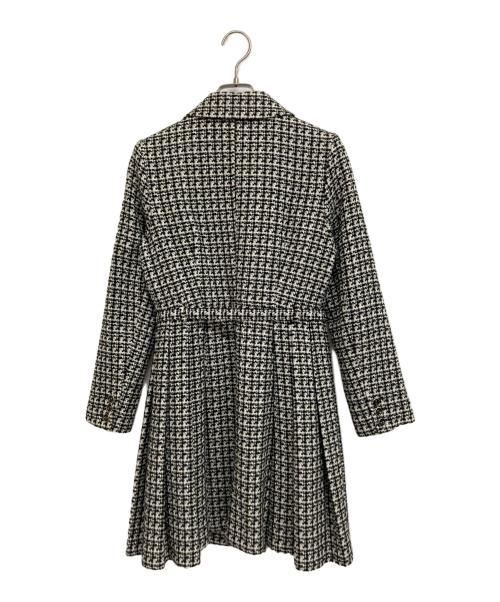 Snidel（スナイデル）Snidel (スナイデル) ジャケットミニワンピ ブラック×ホワイトの古着・服飾アイテム