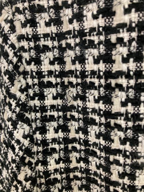 Snidel（スナイデル）Snidel (スナイデル) ジャケットミニワンピ ブラック×ホワイトの古着・服飾アイテム