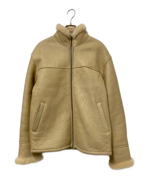 Wind Armor（ウィンドアーマー）Wind Armor (ウィンドアーマー) ムートンジャケット ベージュ サイズ:Mの古着・服飾アイテム