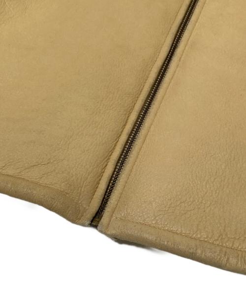 Wind Armor（ウィンドアーマー）Wind Armor (ウィンドアーマー) ムートンジャケット ベージュ サイズ:Mの古着・服飾アイテム