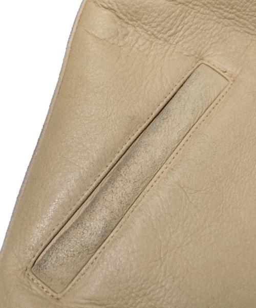 Wind Armor（ウィンドアーマー）Wind Armor (ウィンドアーマー) ムートンジャケット ベージュ サイズ:Mの古着・服飾アイテム