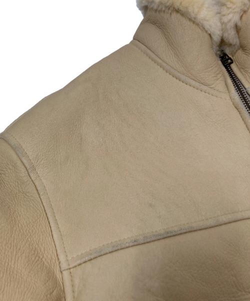 Wind Armor（ウィンドアーマー）Wind Armor (ウィンドアーマー) ムートンジャケット ベージュ サイズ:Mの古着・服飾アイテム