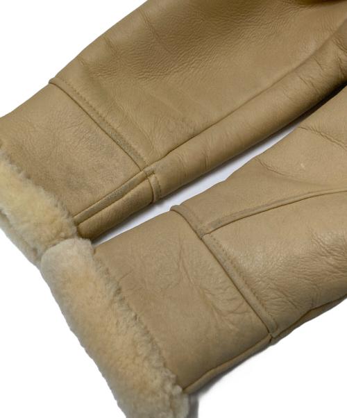 Wind Armor（ウィンドアーマー）Wind Armor (ウィンドアーマー) ムートンジャケット ベージュ サイズ:Mの古着・服飾アイテム