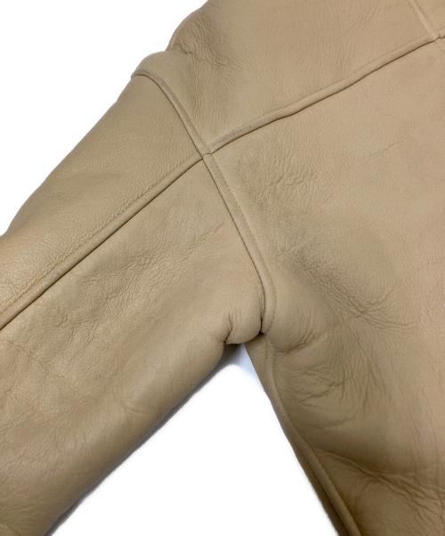 Wind Armor（ウィンドアーマー）Wind Armor (ウィンドアーマー) ムートンジャケット ベージュ サイズ:Mの古着・服飾アイテム