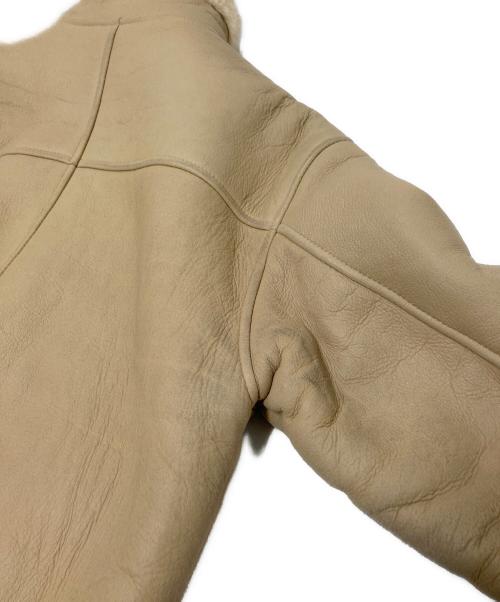 Wind Armor（ウィンドアーマー）Wind Armor (ウィンドアーマー) ムートンジャケット ベージュ サイズ:Mの古着・服飾アイテム