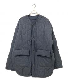 The Frankie shop（フランキーショップ）の古着「キルティングジャケット」｜グレー