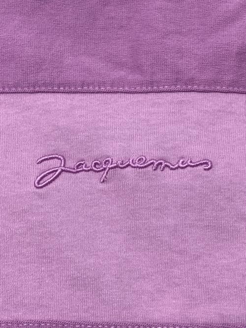 jacquemus（ジャックムス）jacquemus (ジャックムス) LE POLO RAYE パープル サイズ:Lの古着・服飾アイテム